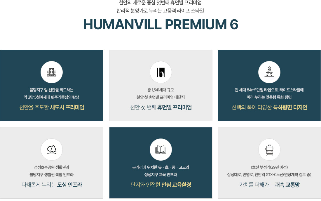 천안 휴먼빌퍼스트시티 모델하우스